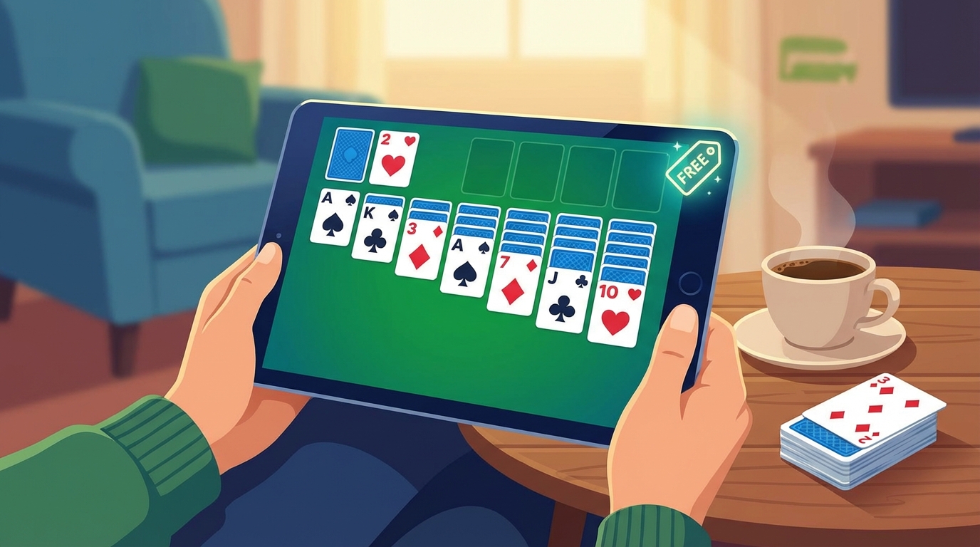 無料ゲームのソリティアは本当に楽しめる?