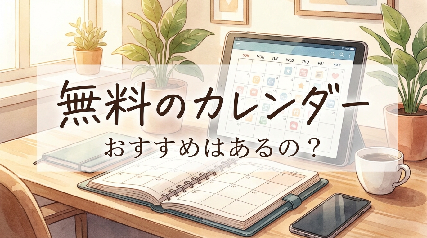無料のカレンダーのおすすめはあるの?