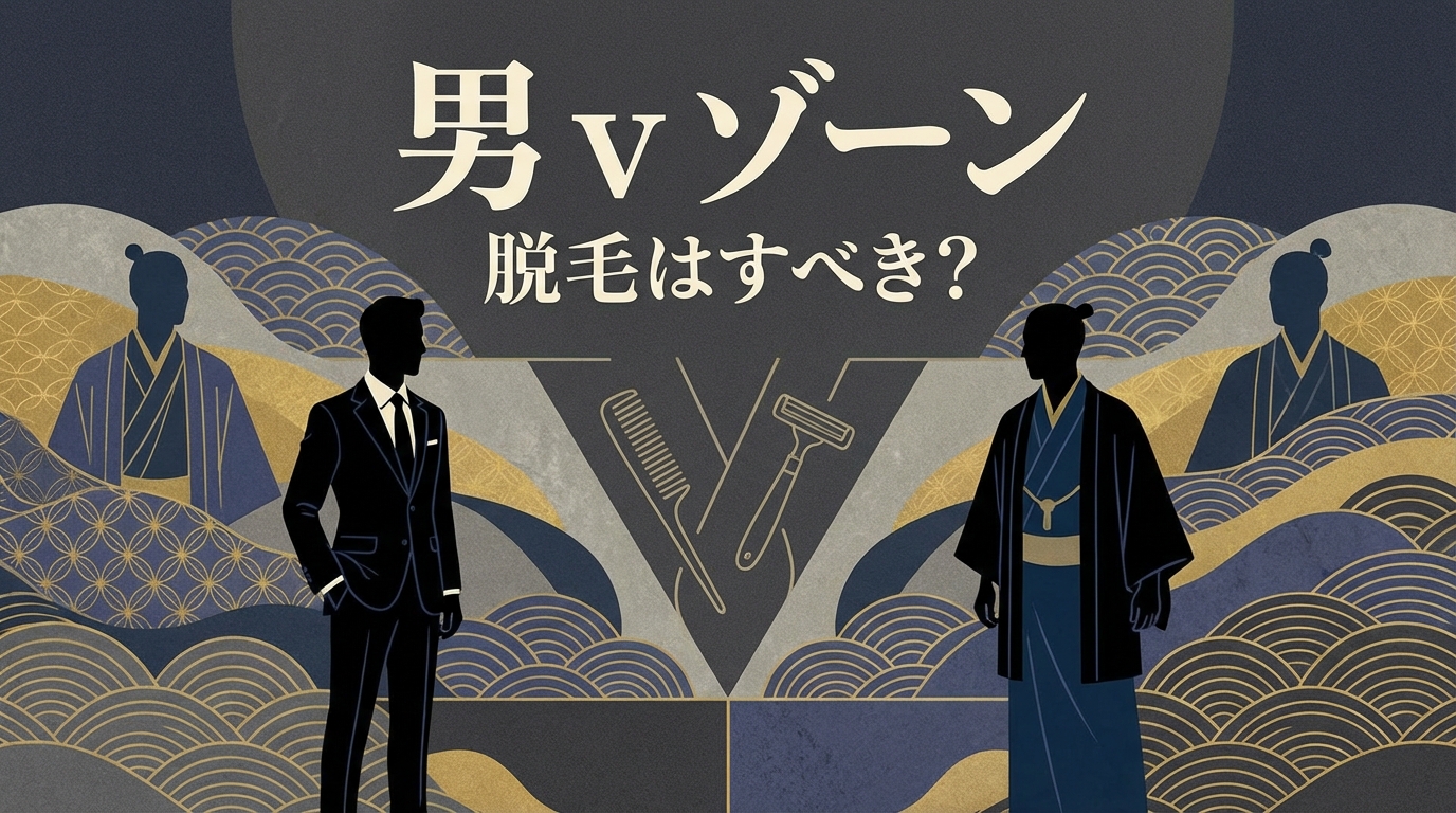 男 v ゾーン 脱毛はすべき?