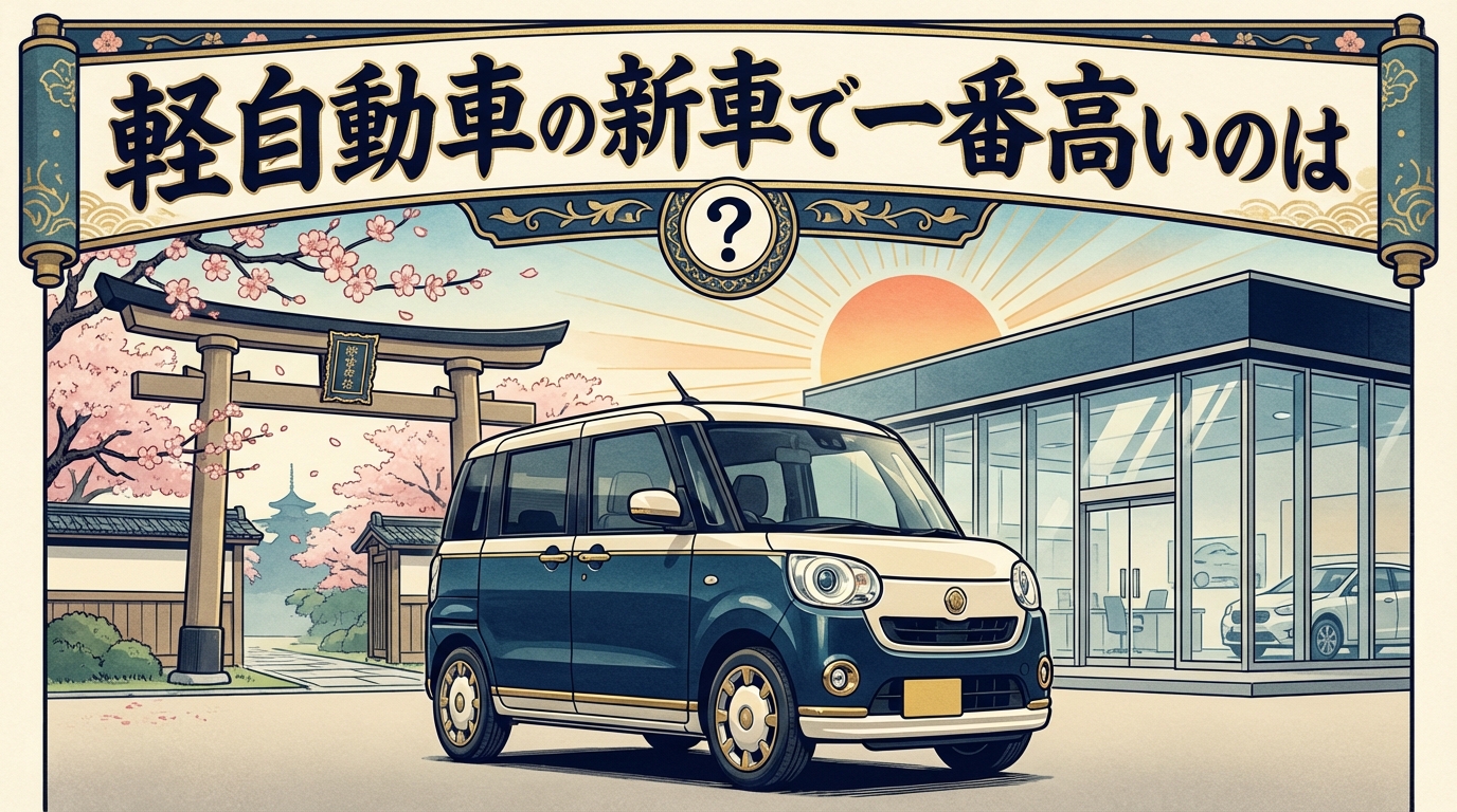 軽自動車の新車で一番高いのは?