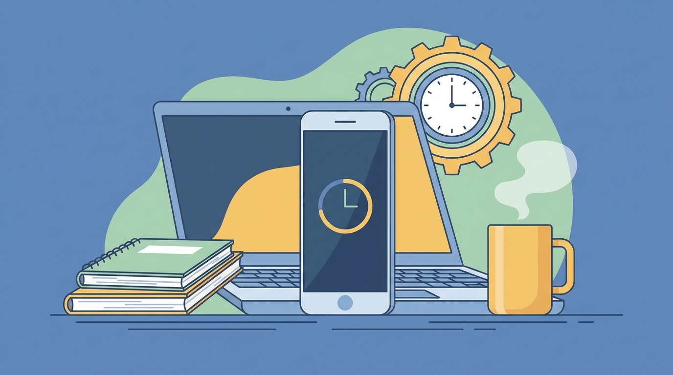 無料のタイマーアプリで作業効率は上がる？