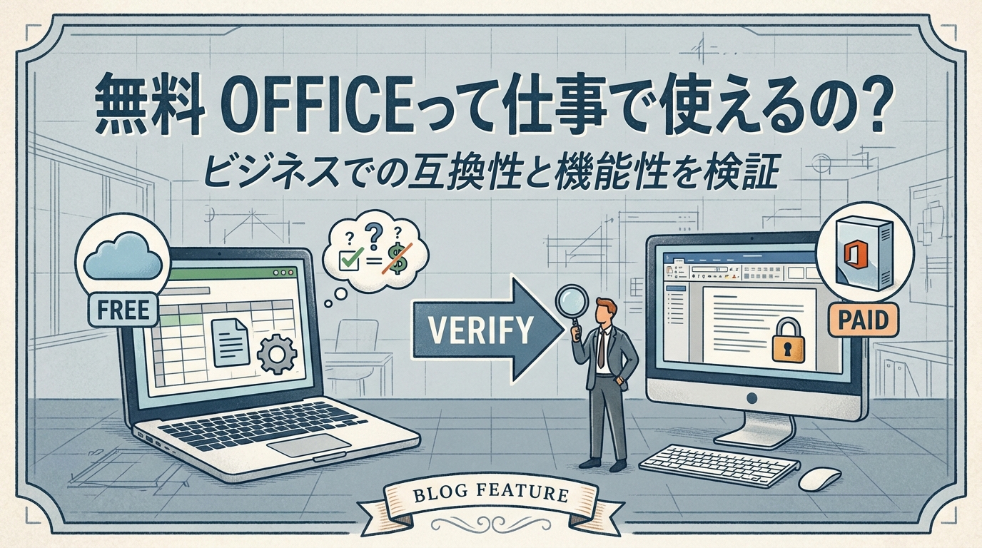 無料 officeって仕事で使えるの?