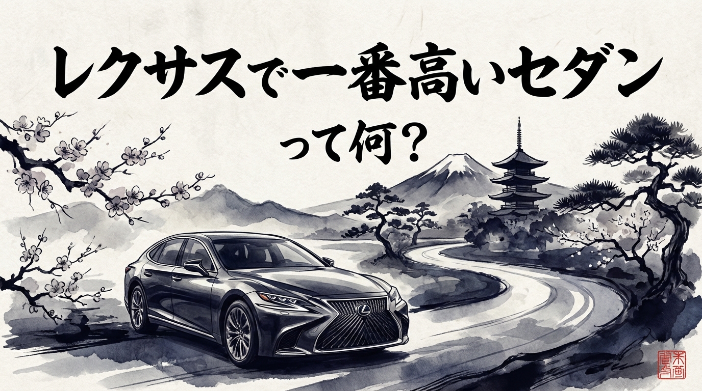 レクサスで一番高いセダンって何?