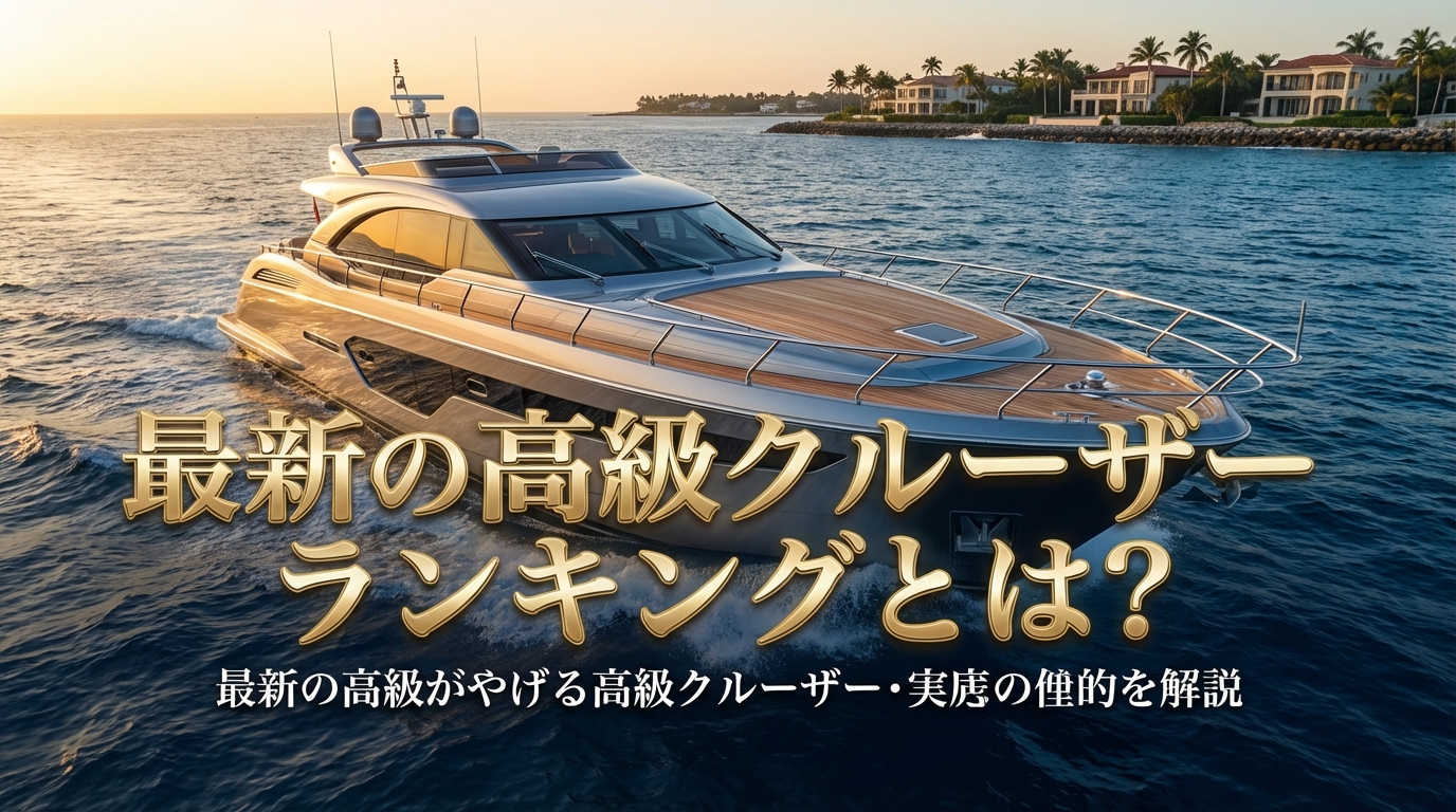 最新の高級クルーザーランキングとは?