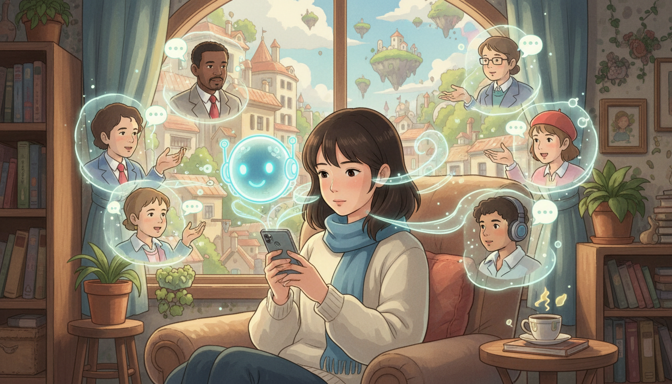 AI技術の進化で無料でも驚くほど話せる?