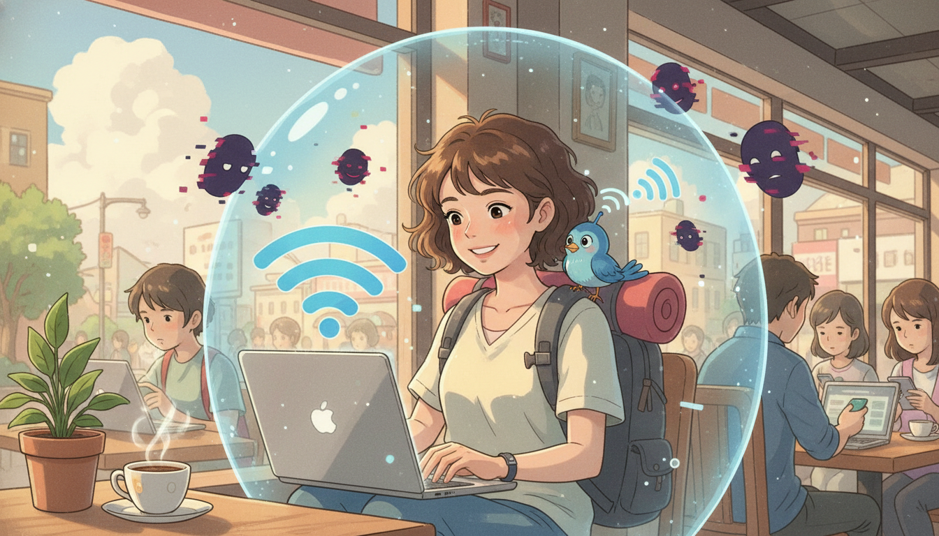 無料 wi fiは正しく使えば最強の味方です