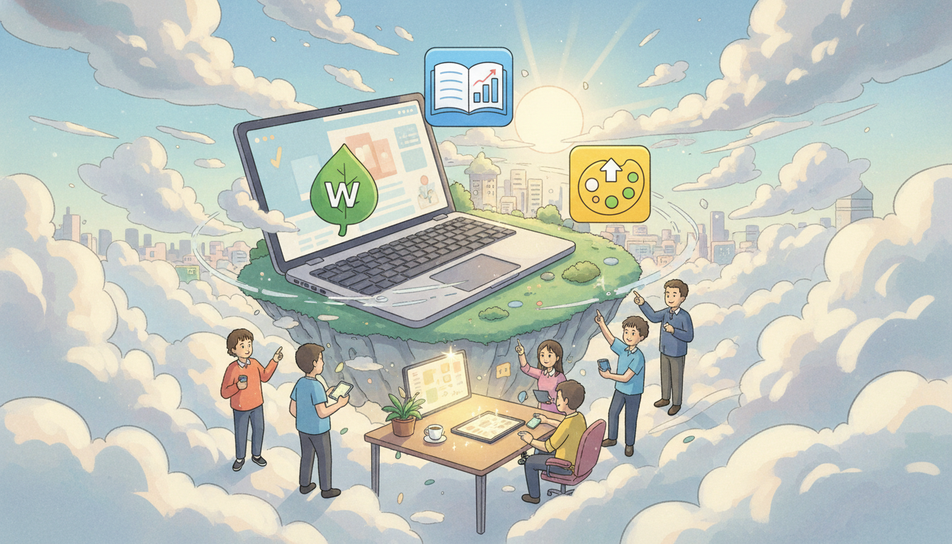 あなたにおすすめの無料Officeソフト3選